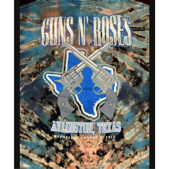 Guns N Roses Tour Tie-Dye Tee - Picture 4 of 5